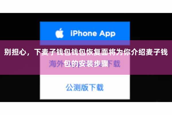 别担心,下麦子钱包钱包恢复面将为你介绍麦子钱包的安装步骤
