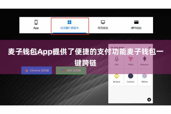 麦子钱包App提供了便捷的支付功能麦子钱包一键跨链