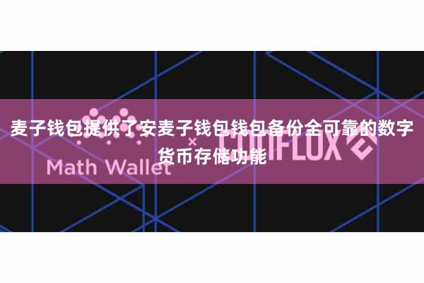 麦子钱包提供了安麦子钱包钱包备份全可靠的数字货币存储功能