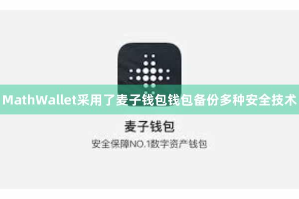 MathWallet采用了麦子钱包钱包备份多种安全技术