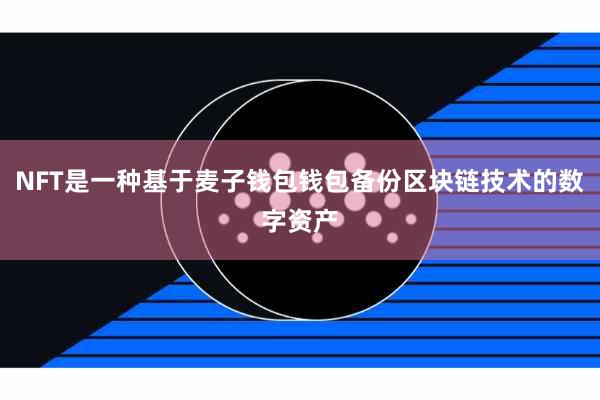 NFT是一种基于麦子钱包钱包备份区块链技术的数字资产